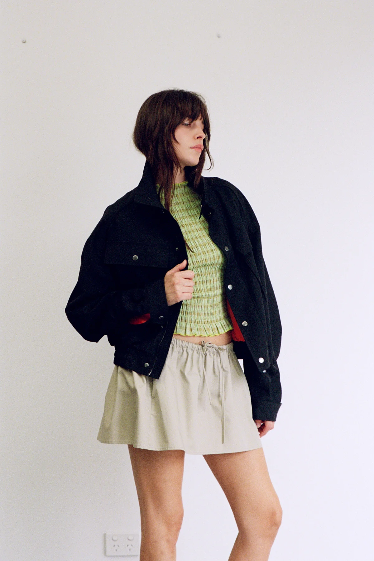Abi Wool Bomber - Image 7