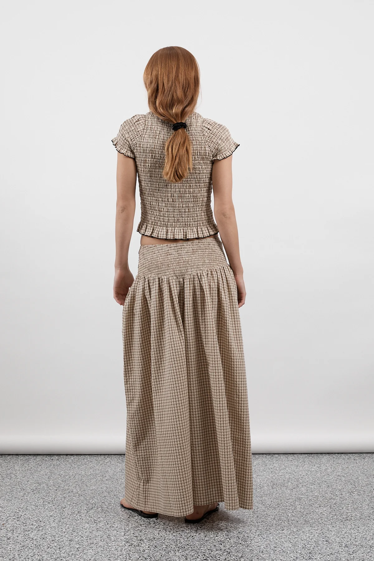 Bamboo Ruched Button Tee - Image 10