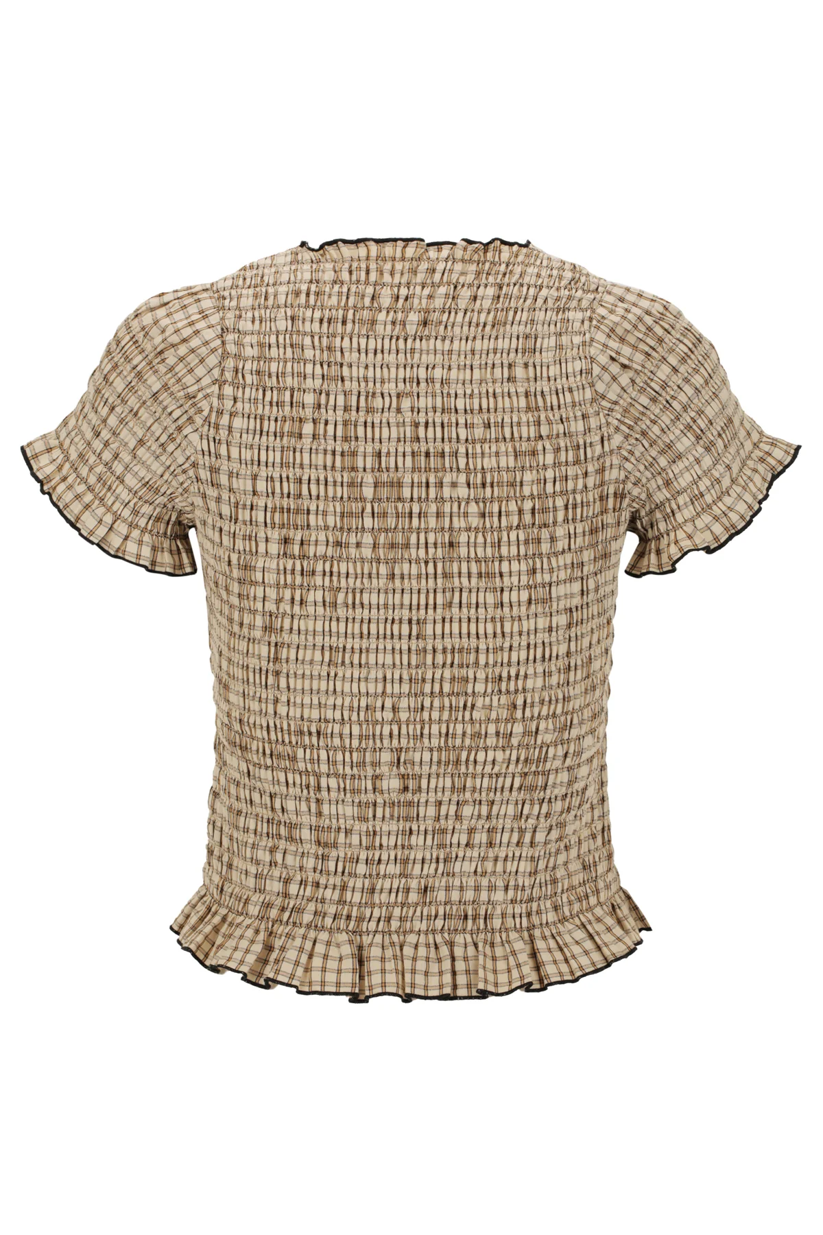 Bamboo Ruched Button Tee - Image 12