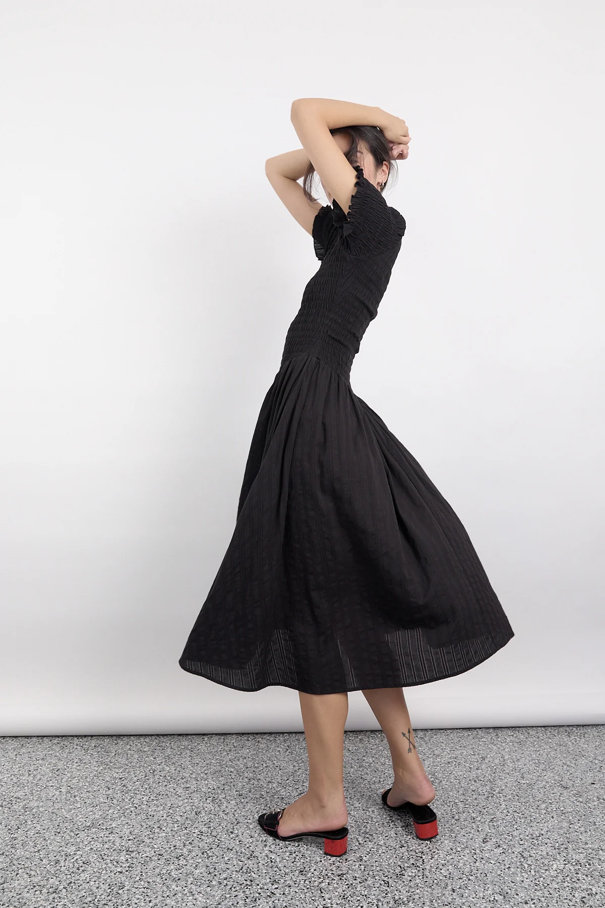 Black Marta Dress - Image 6