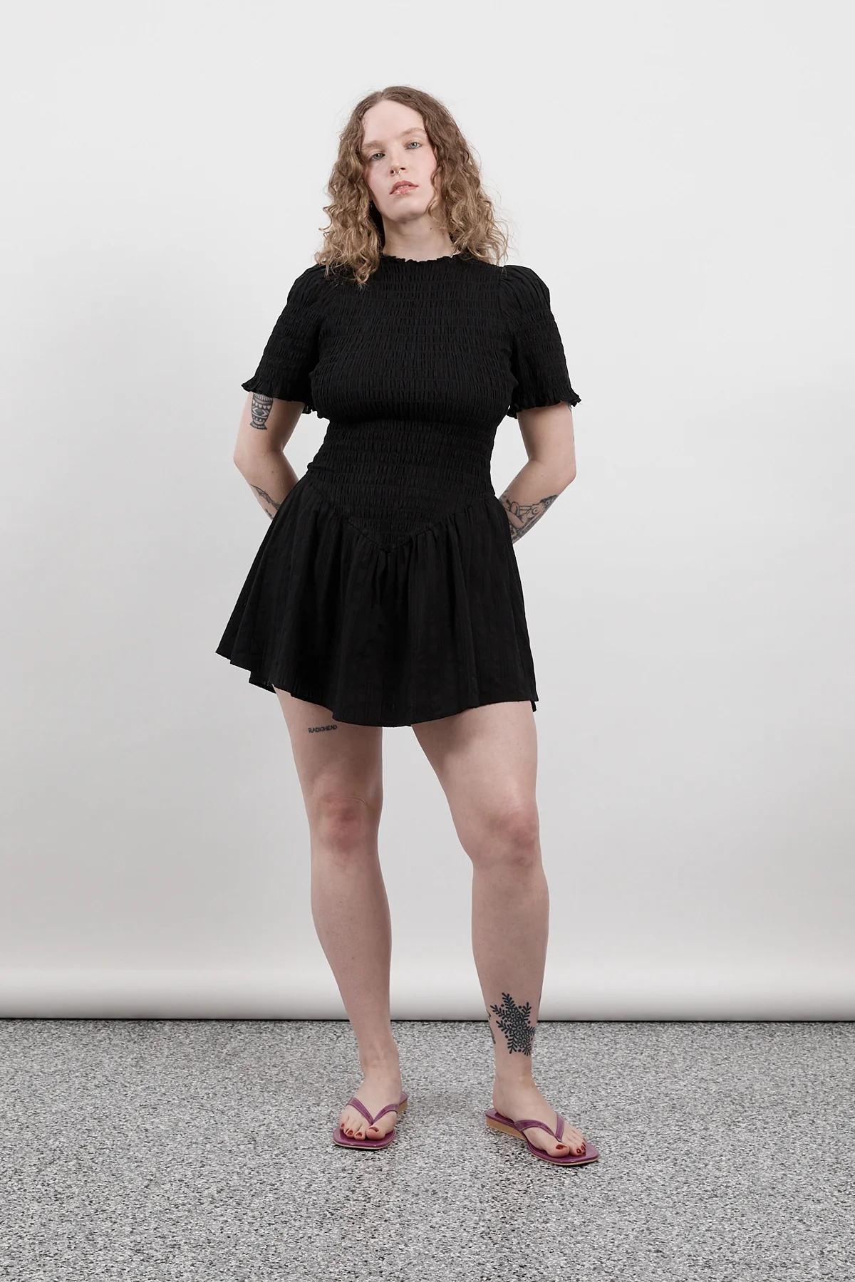 Black Picnic Dress - Image 5