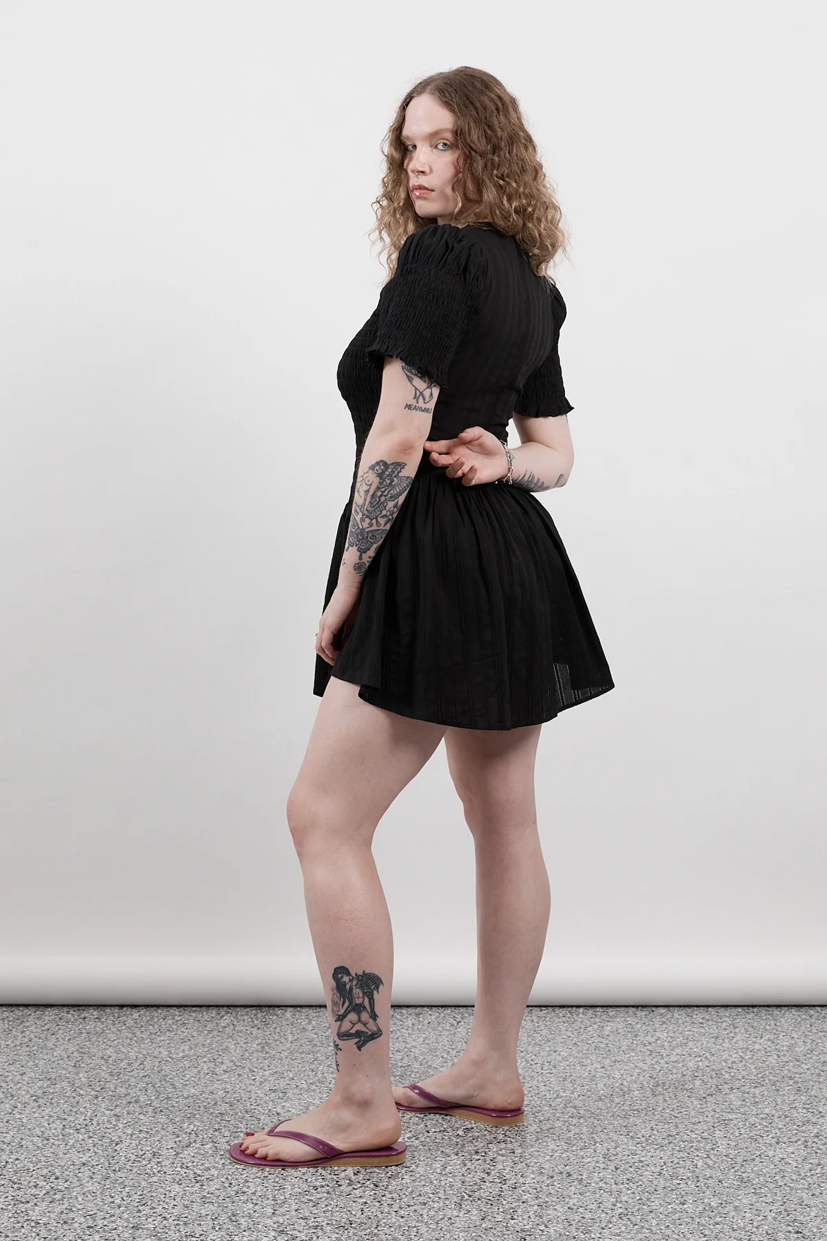 Black Picnic Dress - Image 6