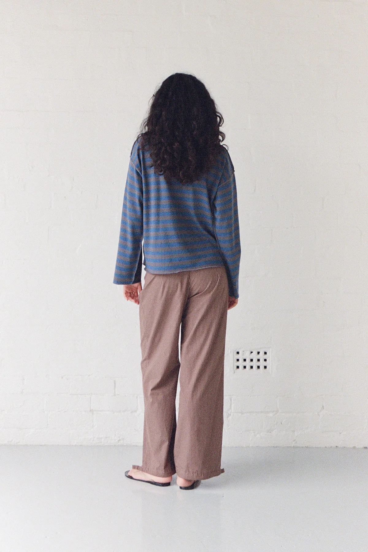 Blue Stripe Hemp Longsleeve - Image 6