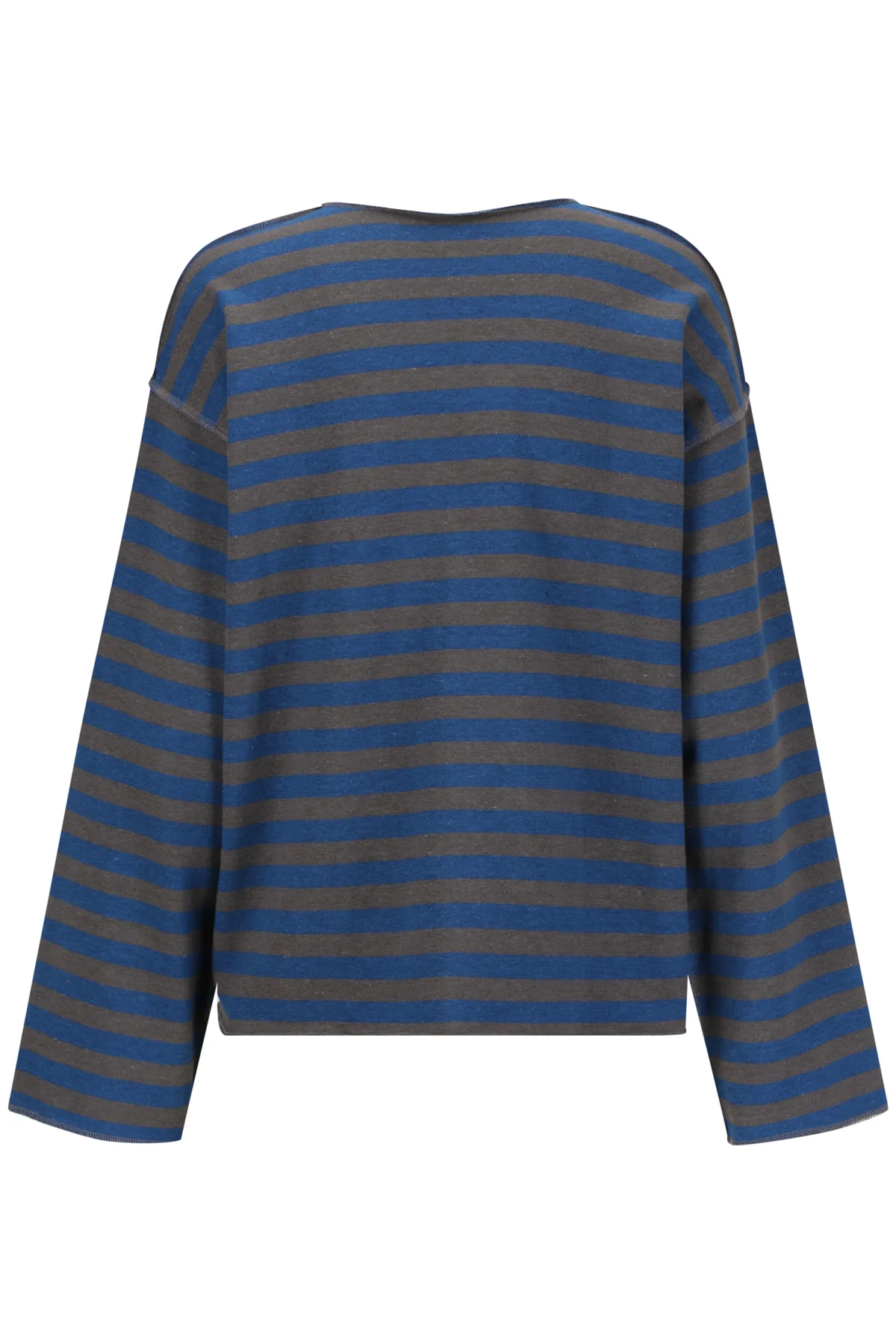 Blue Stripe Hemp Longsleeve - Image 9