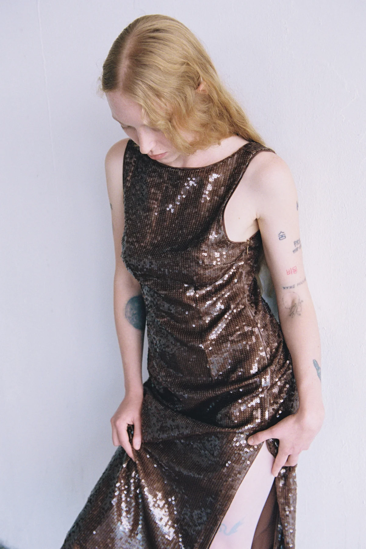 Chocolate Sequin Dress [final sale] - Image 7