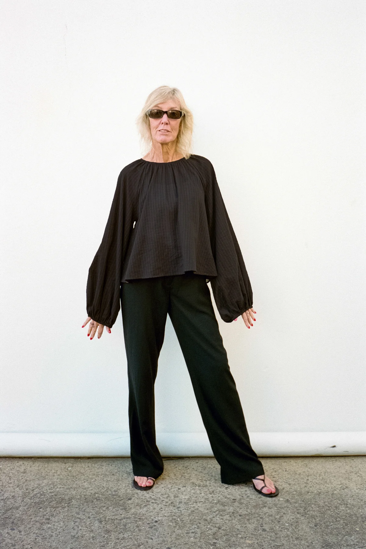 Coffee Plaid Edie Top - Image 7