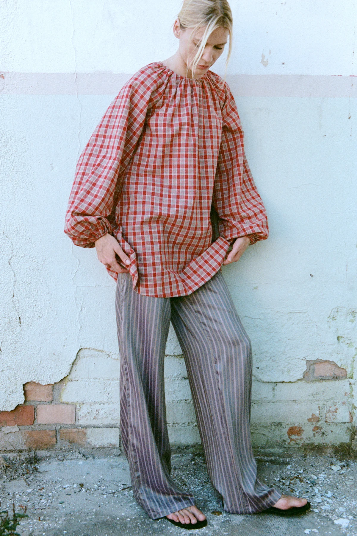 Cranberry Plaid Edie Dress [final sale] - Image 3
