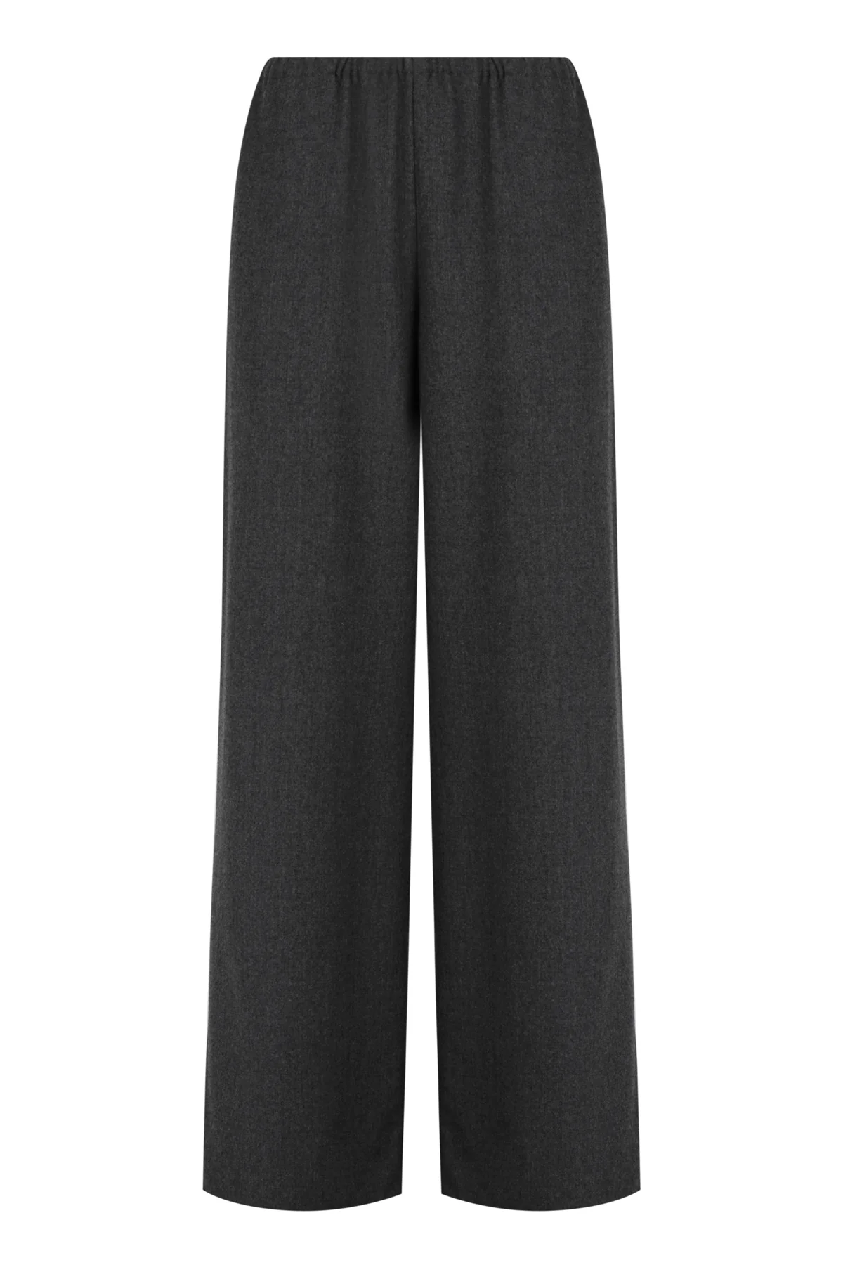 Charcoal Elastic Wool Pant [final sale] - Image 10