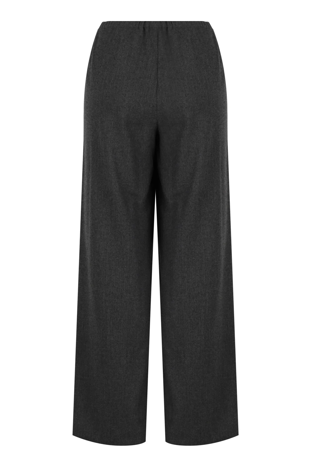 Charcoal Elastic Wool Pant [final sale] - Image 11