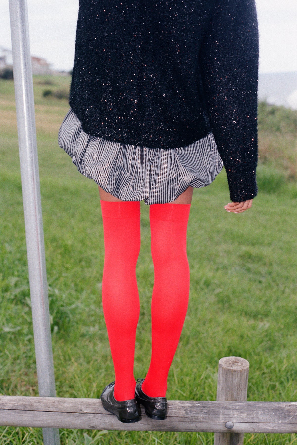 Forest Oversized Lurex Knit - Image 12