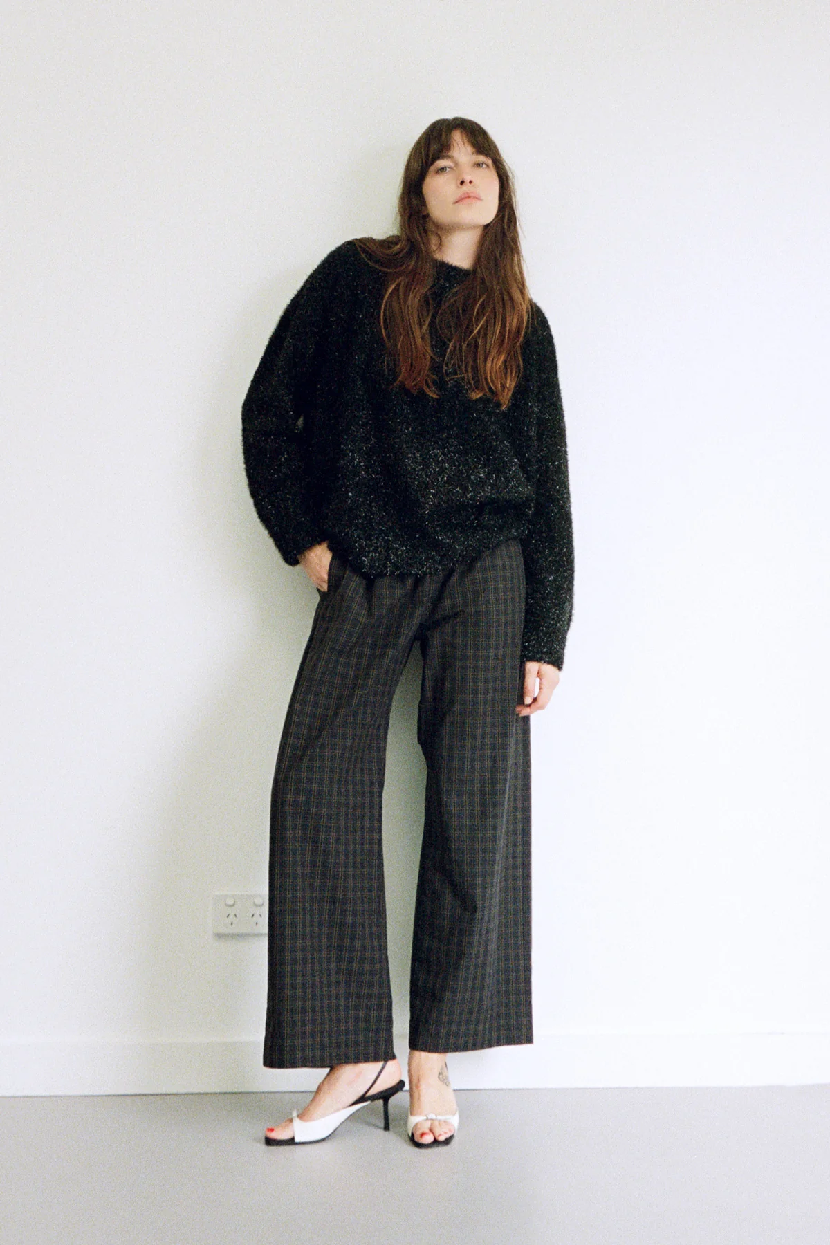 Forest Oversized Lurex Knit - Image 5