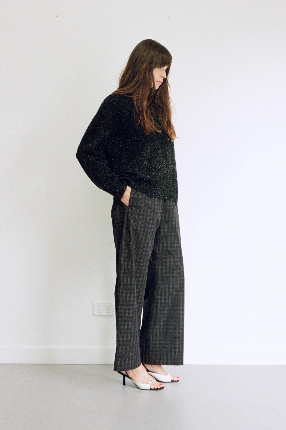 Forest Oversized Lurex Knit - Image 7
