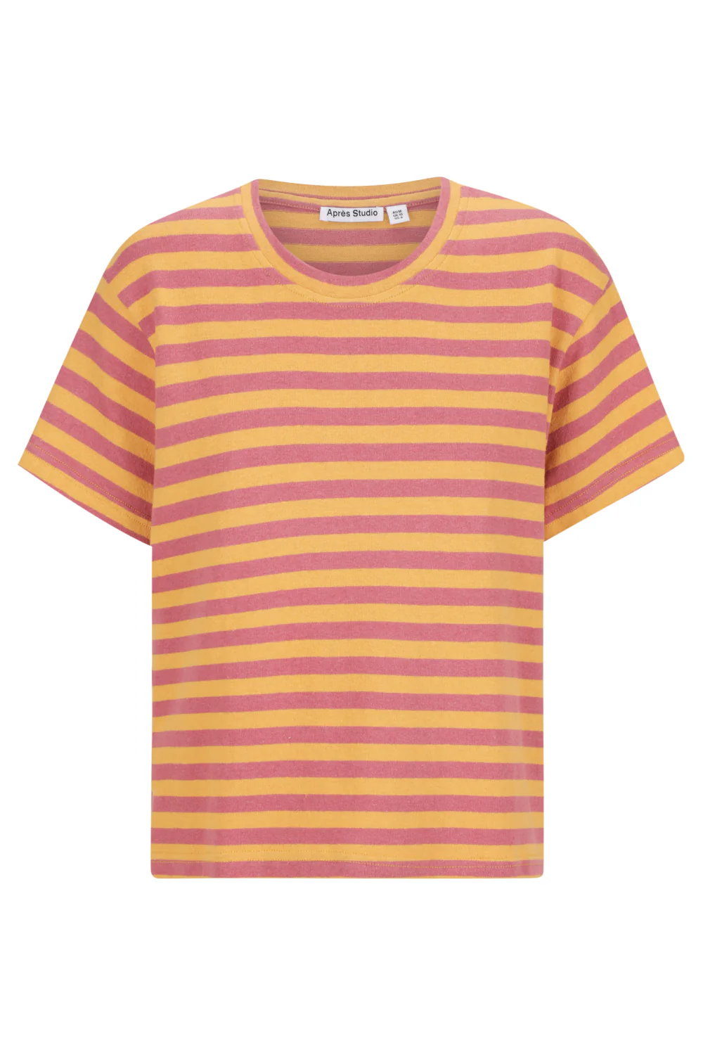Grapefruit Stripe Hemp Baby Tee [final sale] - Image 15