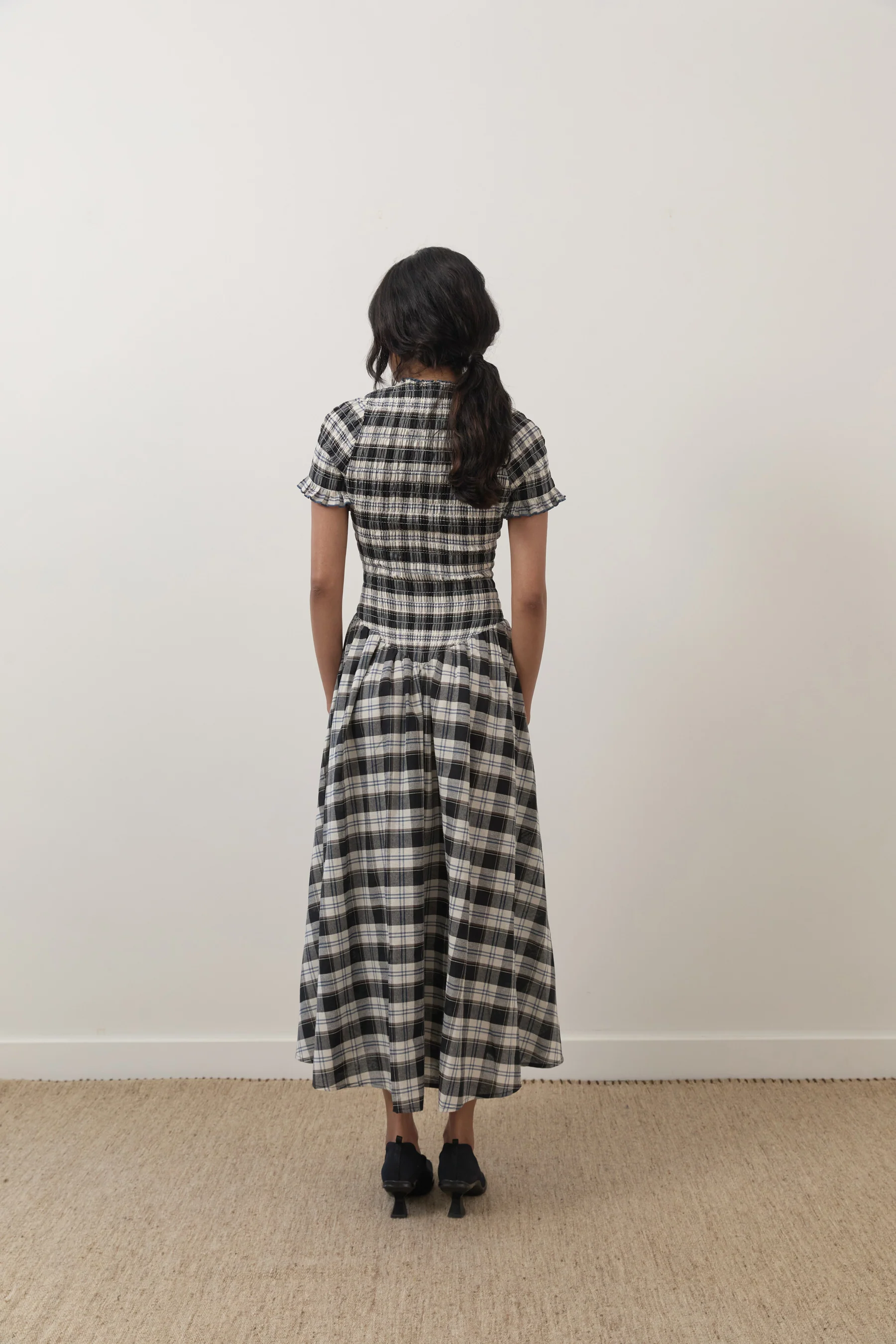 Ink Plaid Marta Dress - Image 13