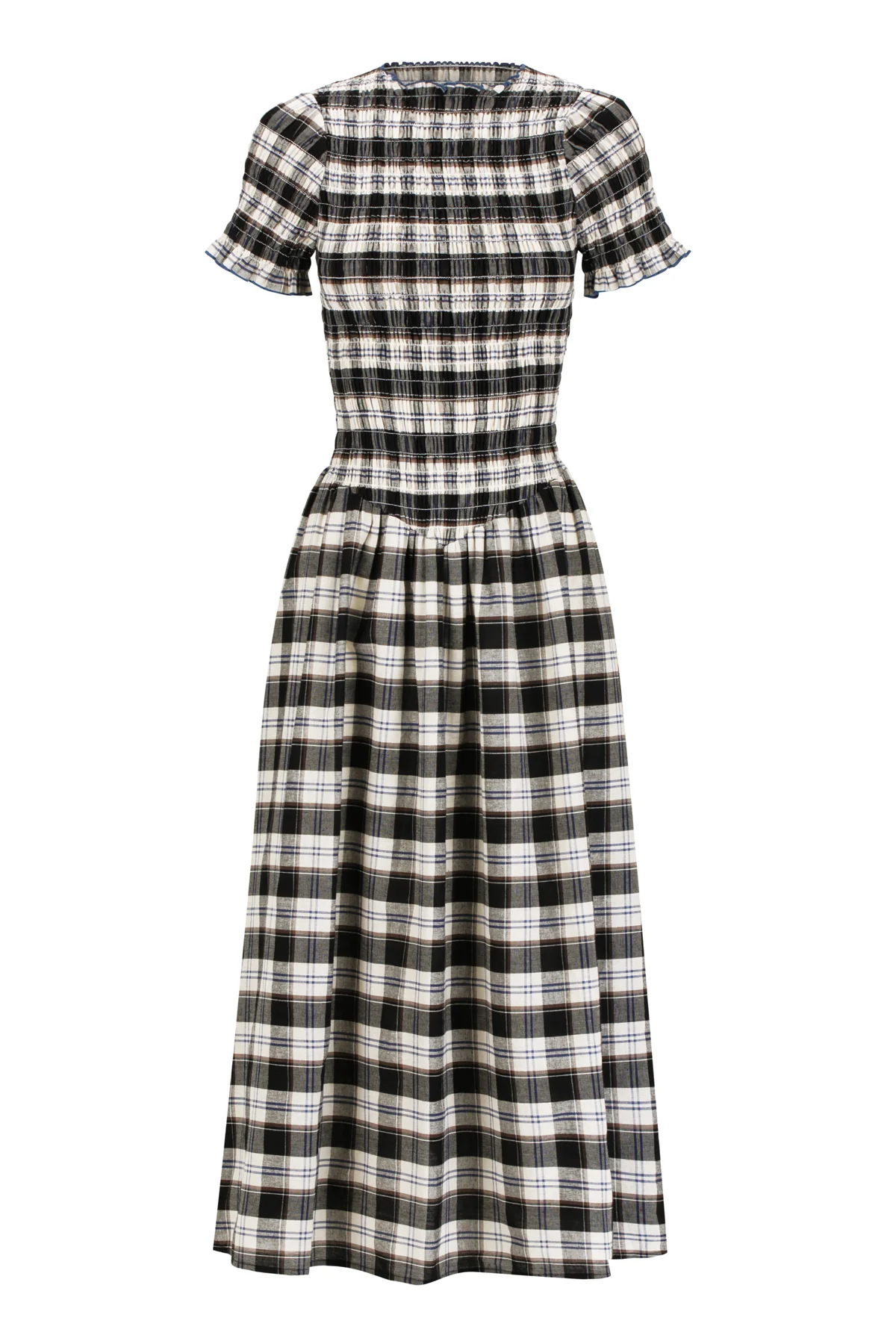 Ink Plaid Marta Dress - Image 15