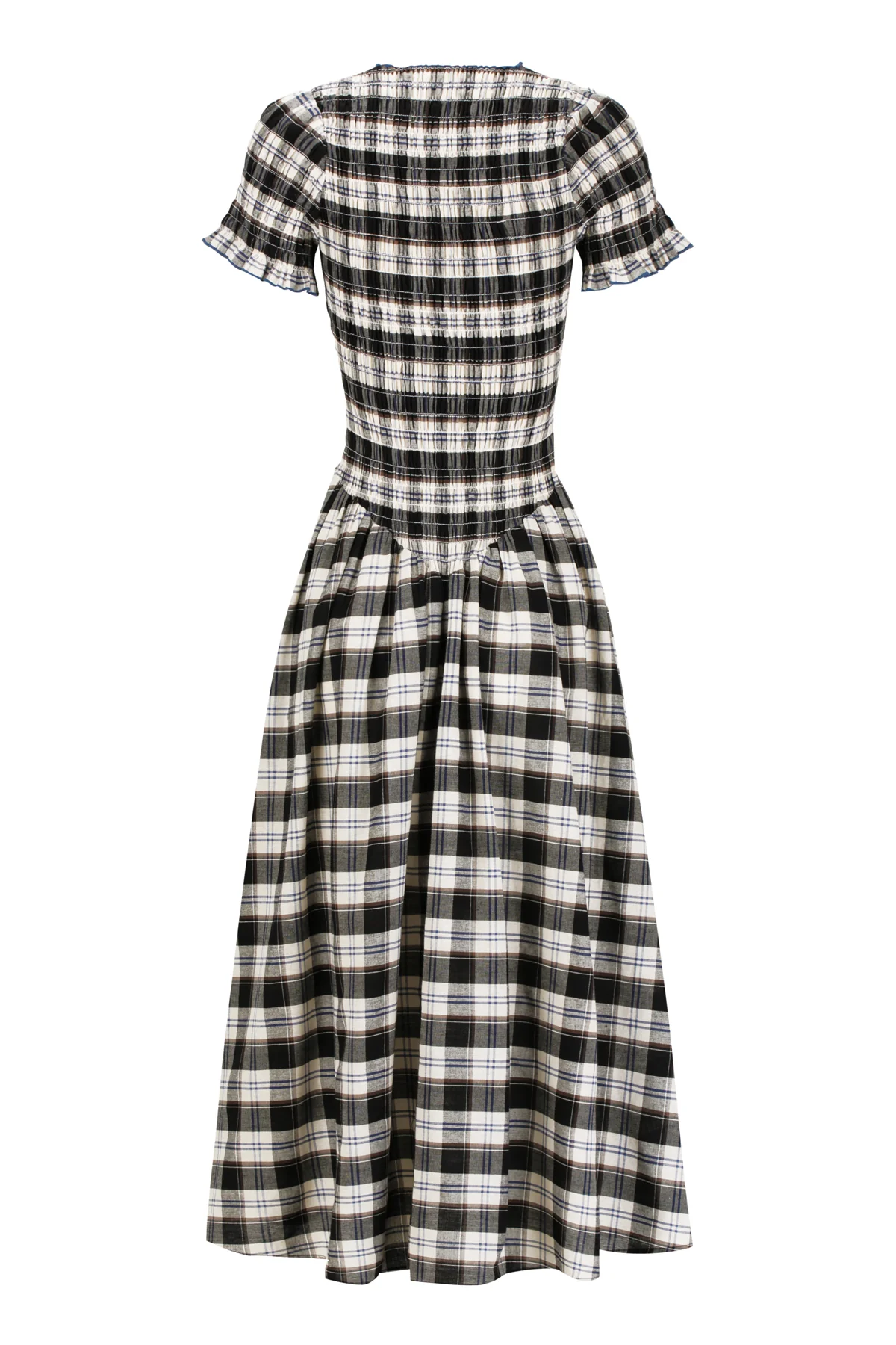 Ink Plaid Marta Dress - Image 16
