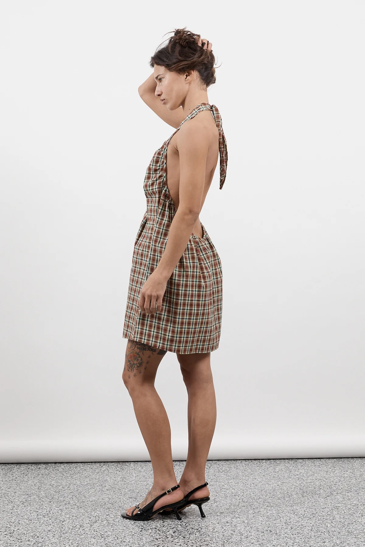 Iris Halter Mini Dress - Image 12