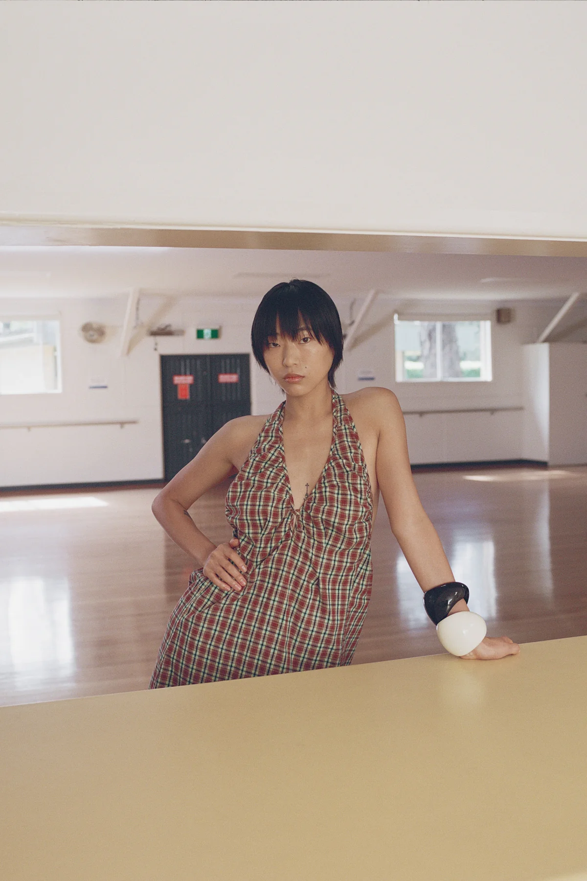 Iris Halter Mini Dress - Image 3