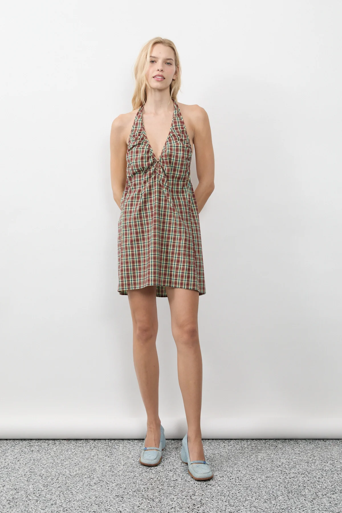 Iris Halter Mini Dress - Image 5
