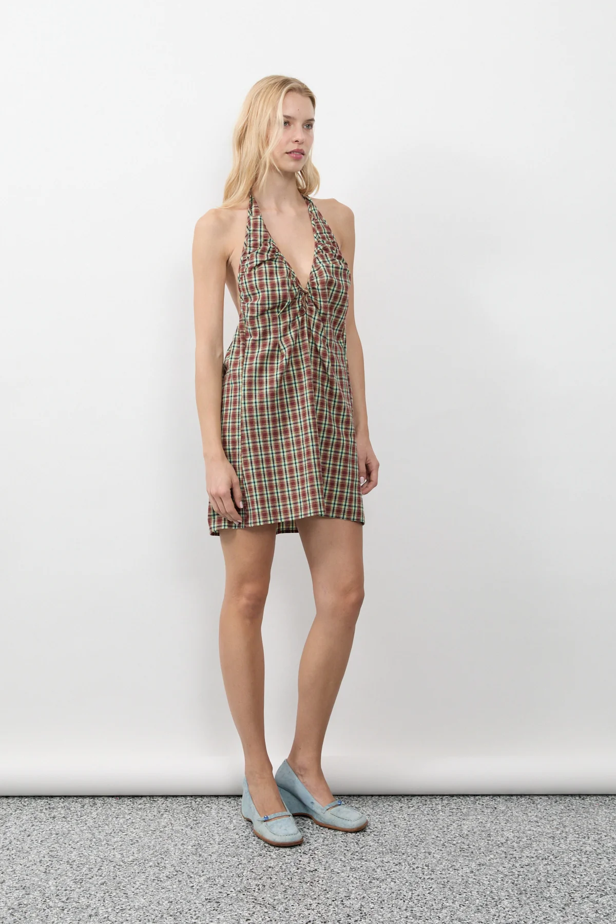 Iris Halter Mini Dress - Image 6