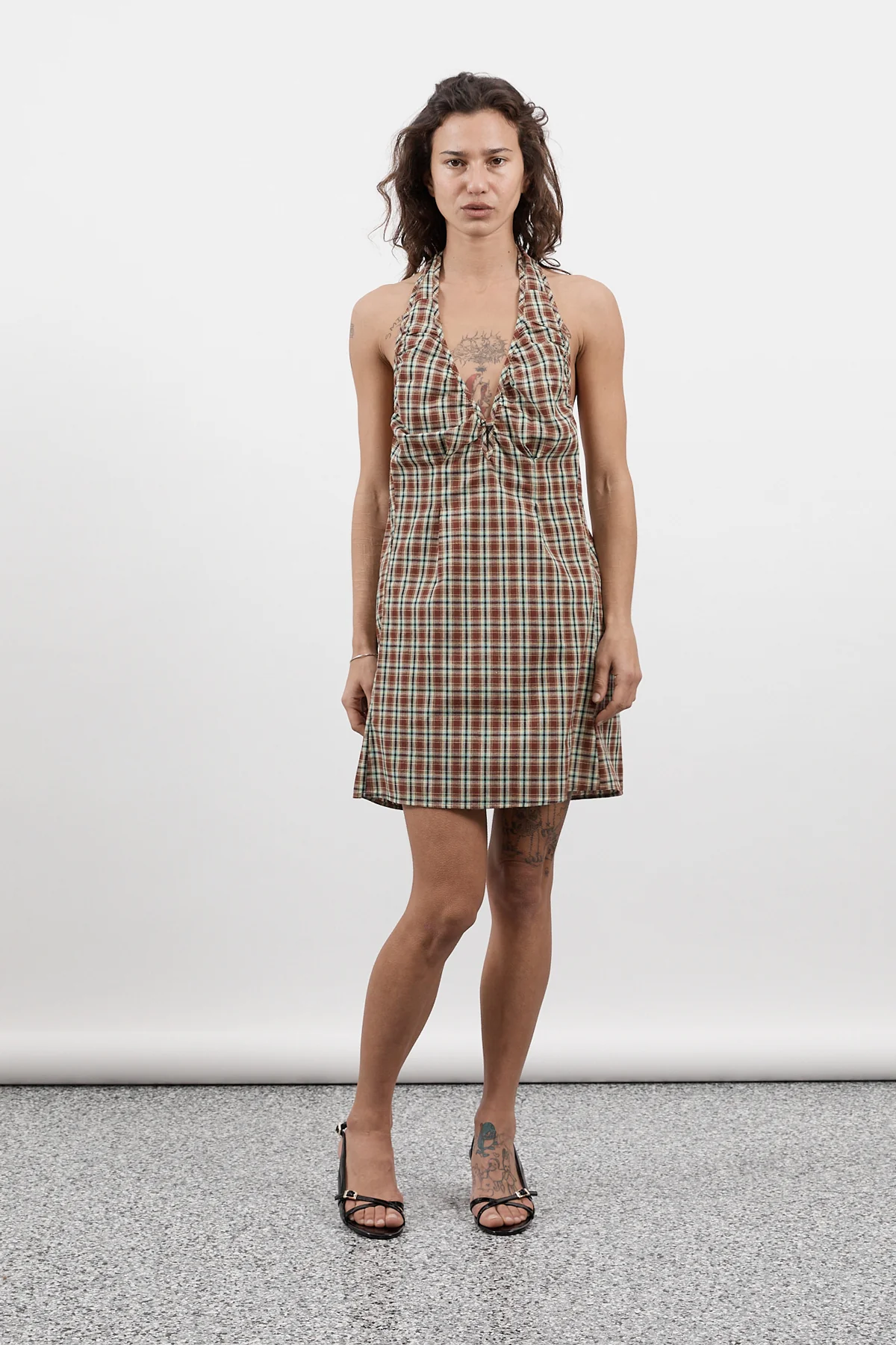 Iris Halter Mini Dress - Image 9