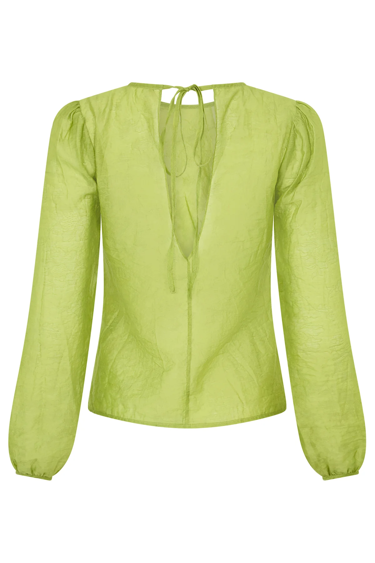 Jade Garden Jacquard Blouse [final sale] - Image 16