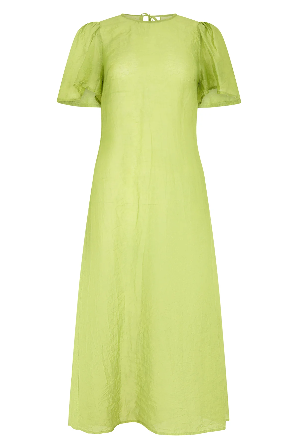 Jade Garden Jacquard Dress - Image 15