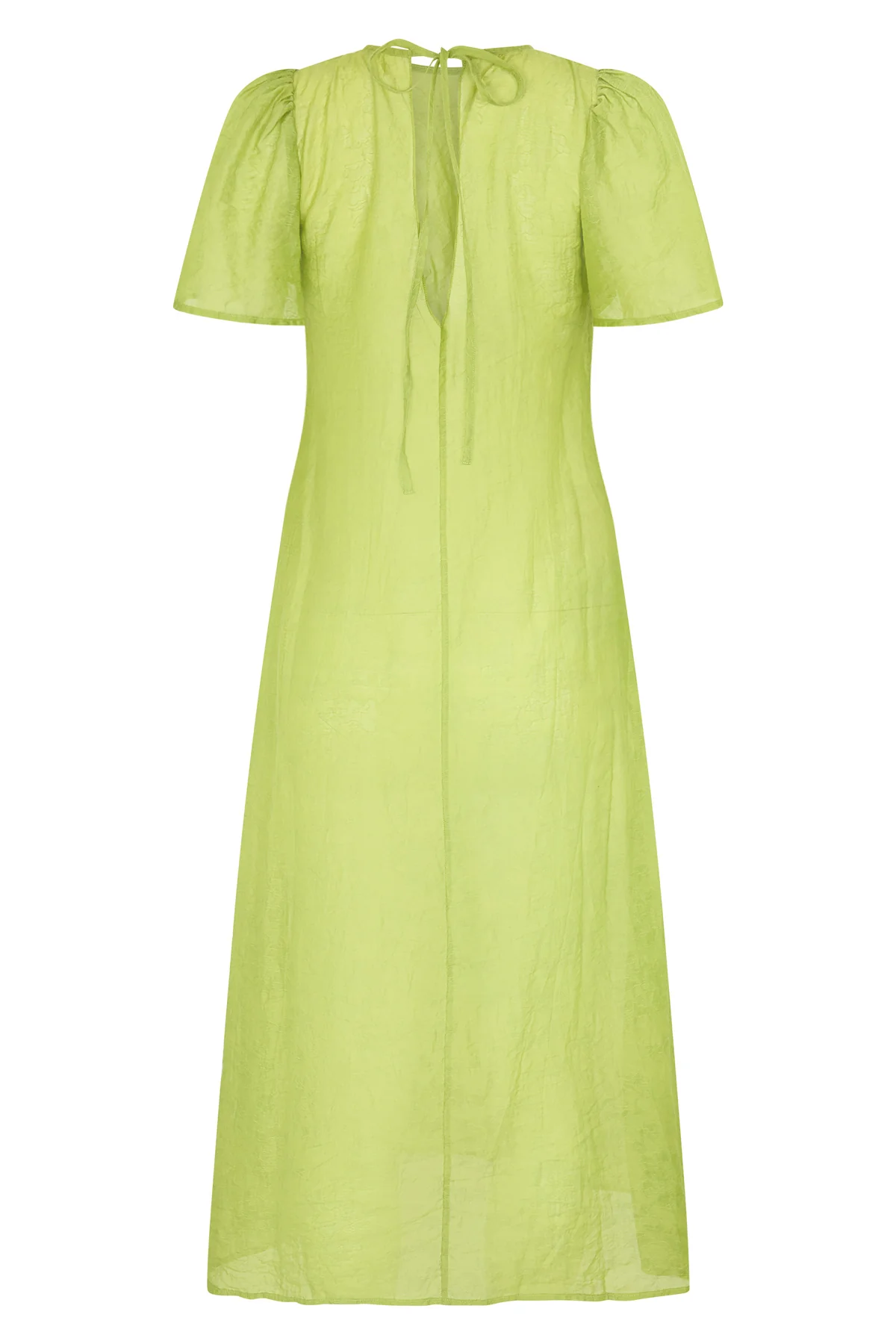 Jade Garden Jacquard Dress - Image 16
