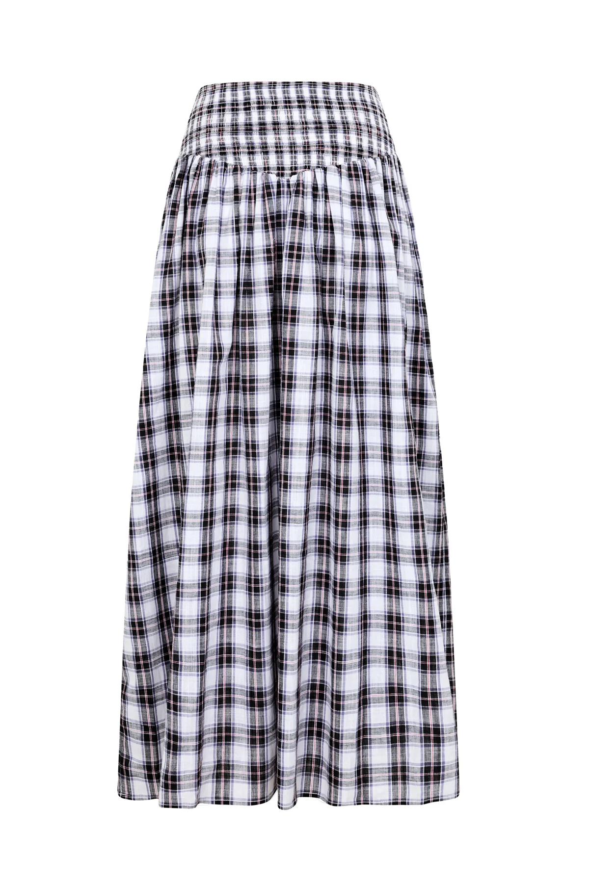 Liquorice Plaid Ruched Skirt [final sale] - Image 14