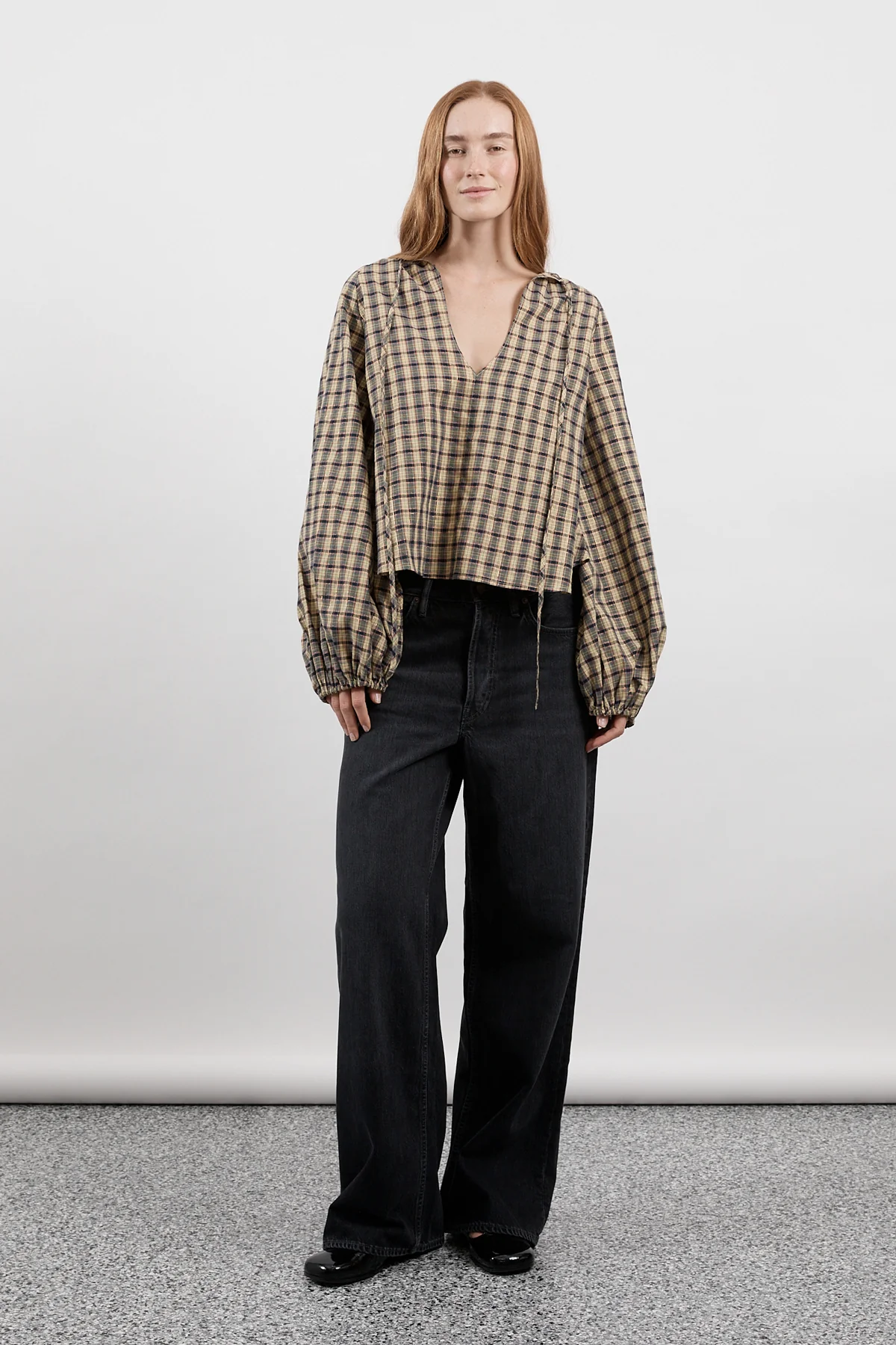 Lurex Plaid Edie Top - Image 12