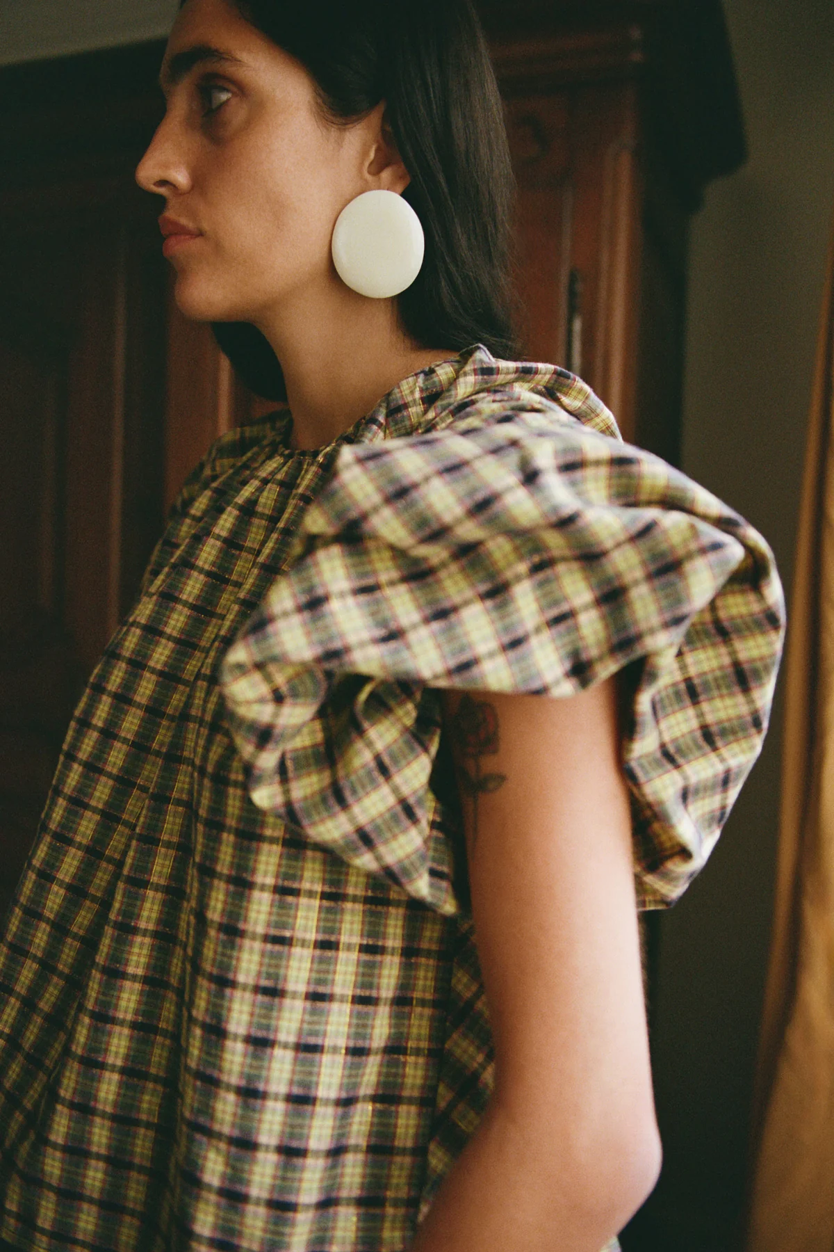 Lurex Plaid Edie Top - Image 4