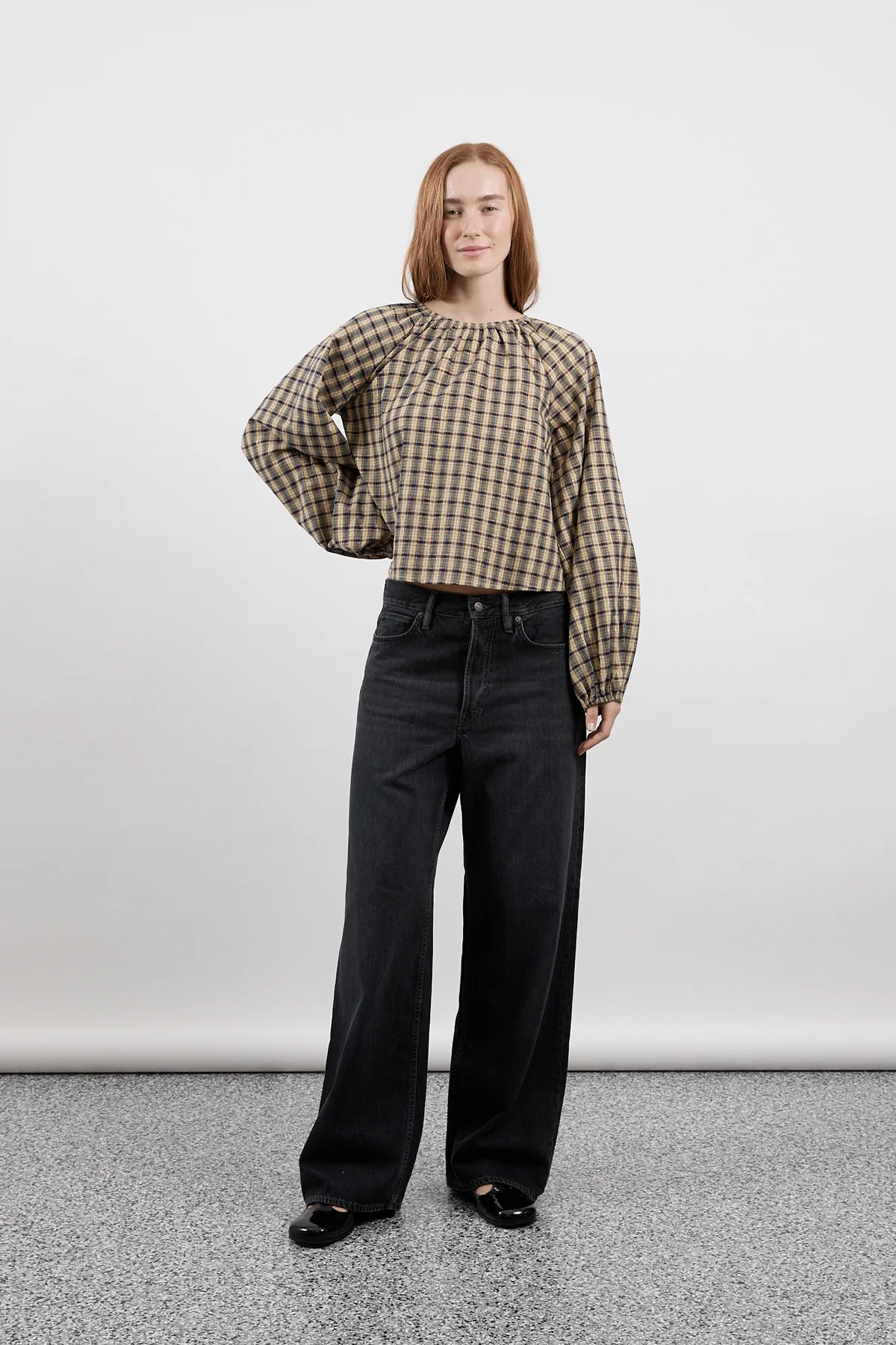 Lurex Plaid Edie Top - Image 9