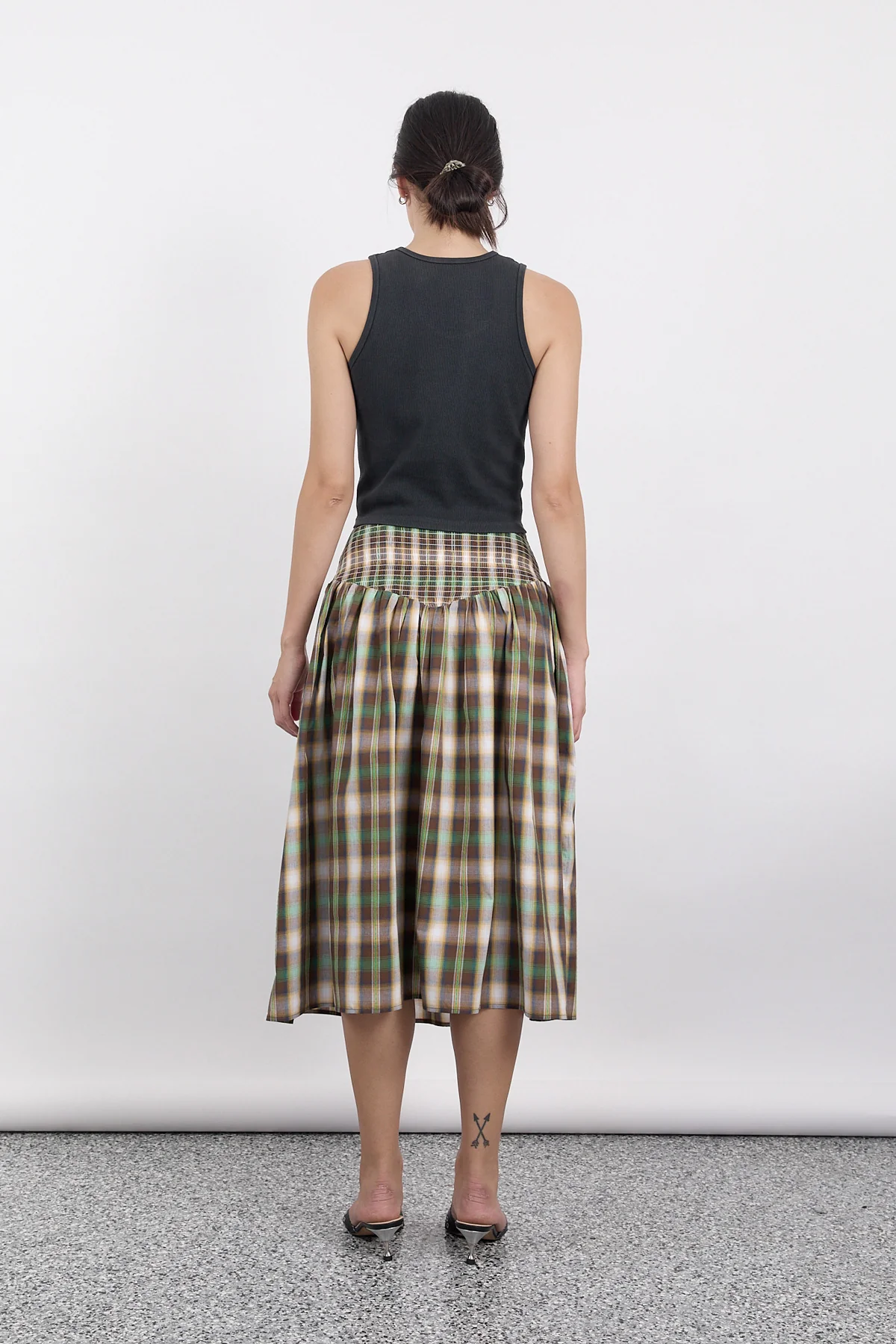 Martini Ruched Midi Skirt [final sale] - Image 12