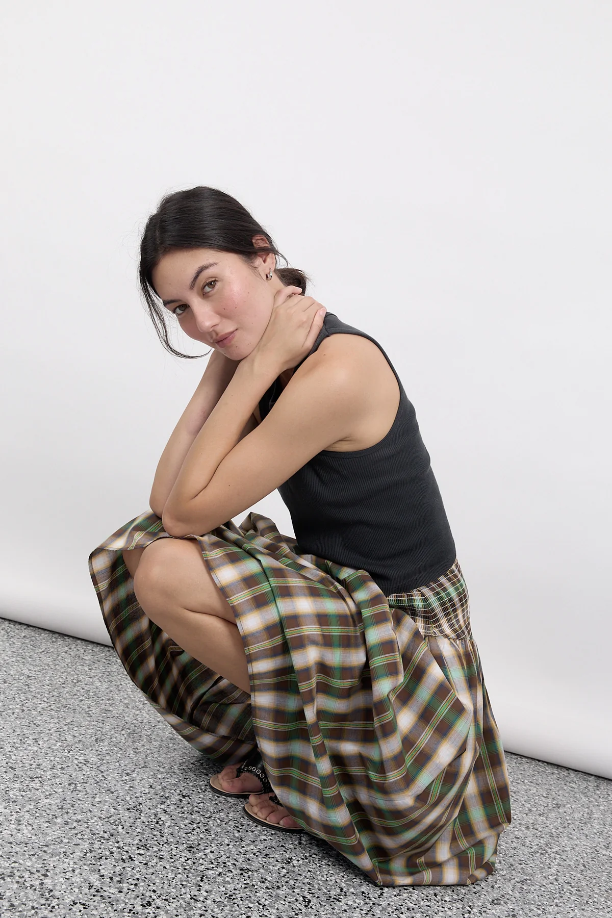 Martini Ruched Midi Skirt [final sale] - Image 14