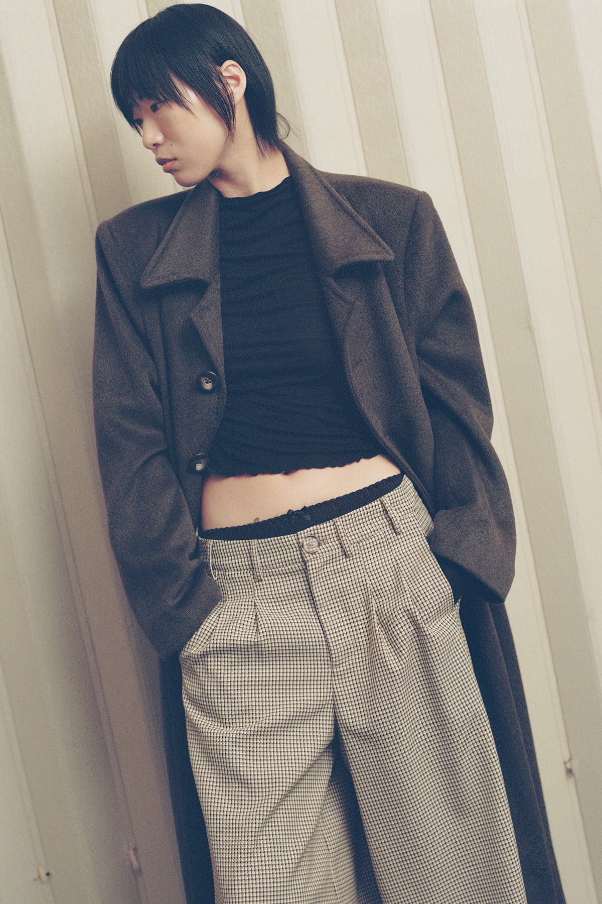 Moss Long Wool Coat [final sale] - Image 10