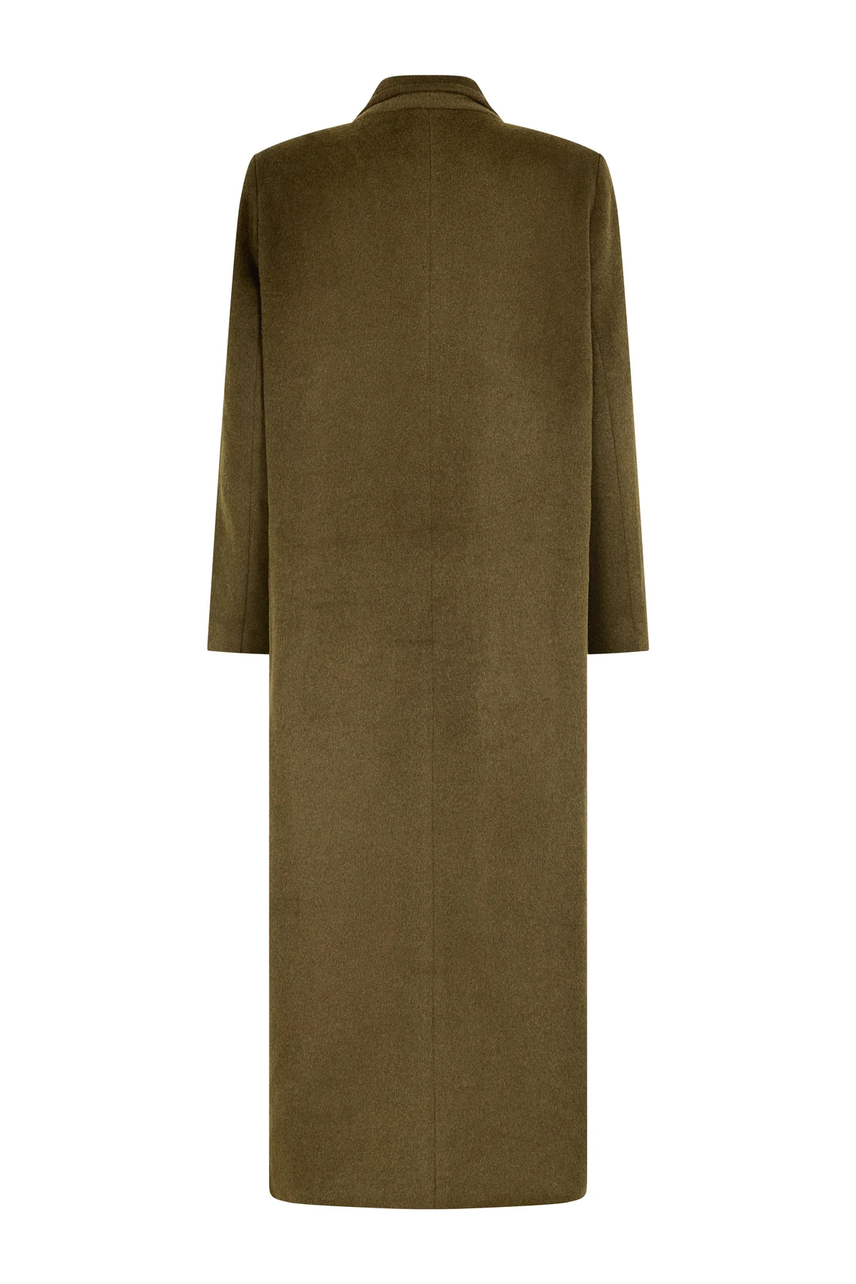 Moss Long Wool Coat [final sale] - Image 4