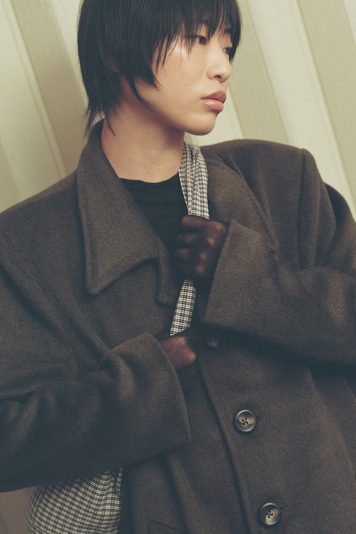 Moss Long Wool Coat [final sale] - Image 7