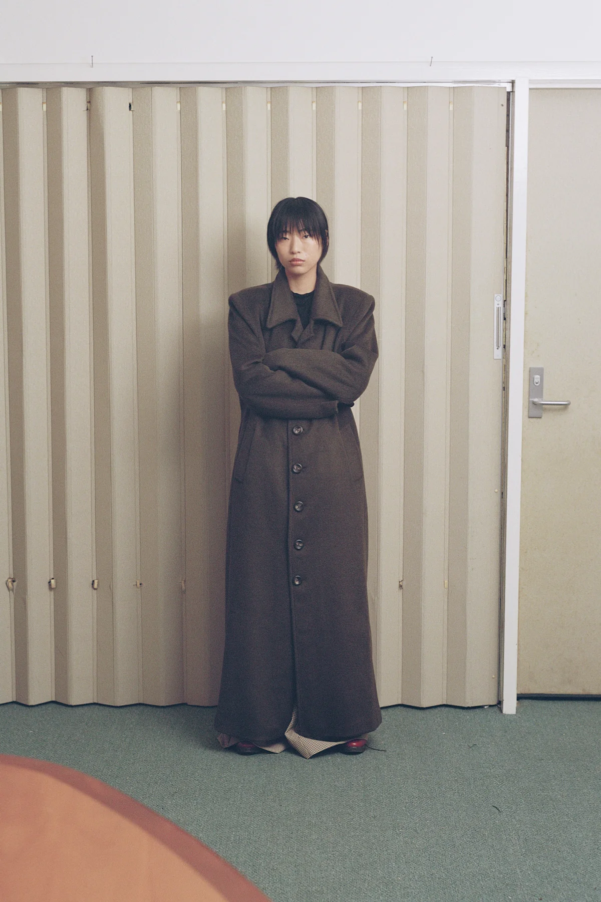 Moss Long Wool Coat [final sale] - Image 8