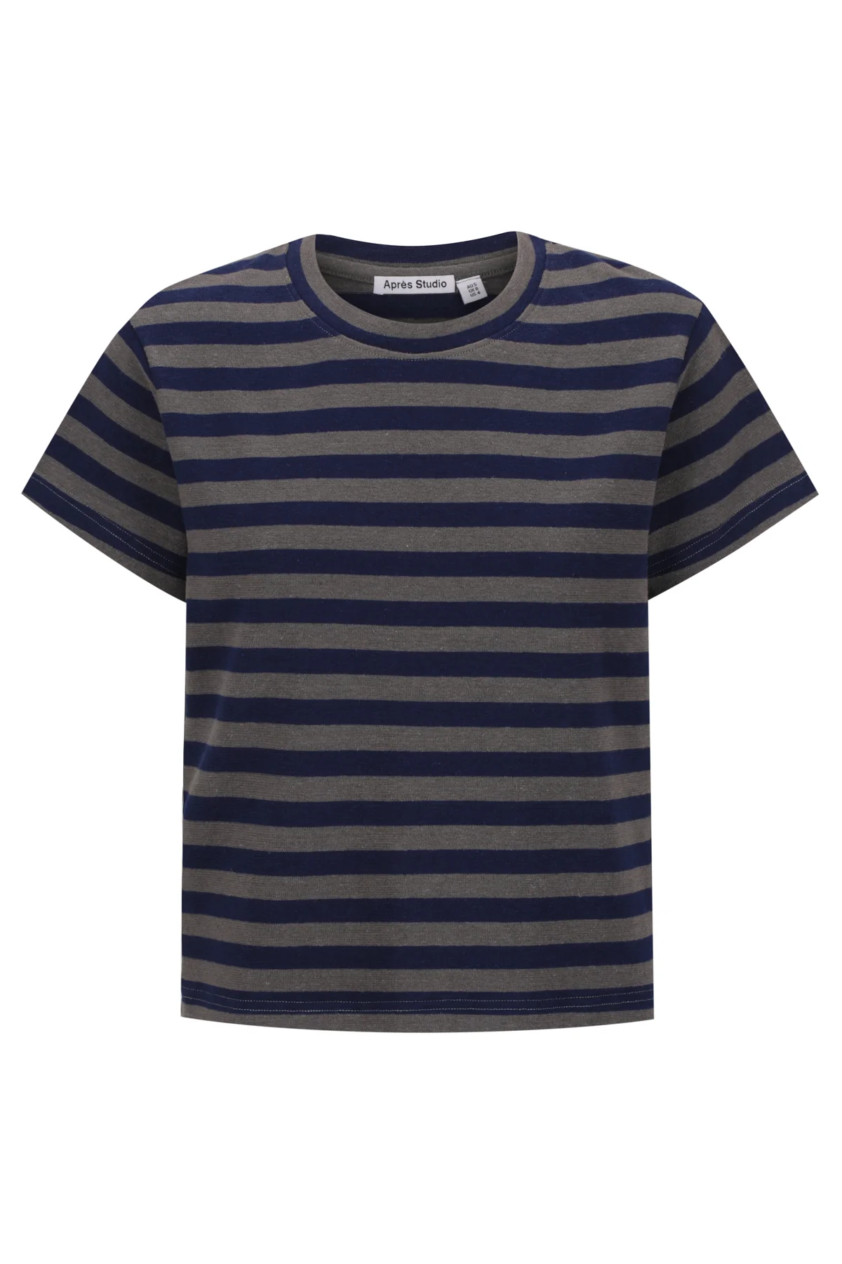 Navy Stripe Hemp Baby Tee - Image 9