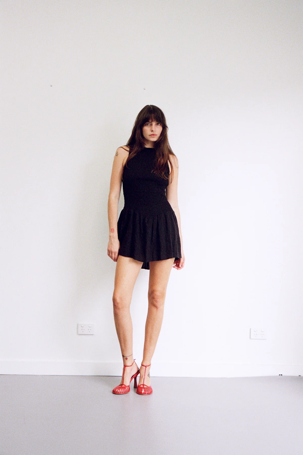 Olympia Ruched Dress [final sale] - Image 3