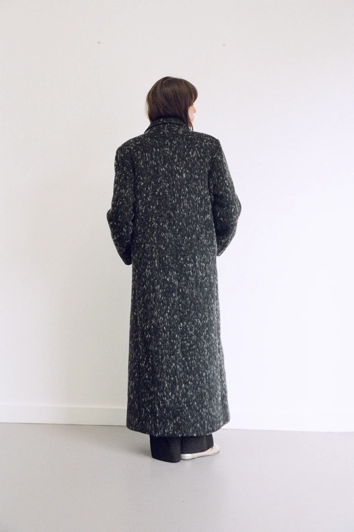 *PRE ORDER* Ash Wool Coat - Image 6