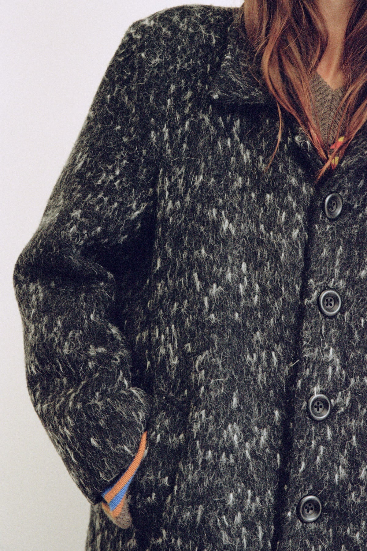 *PRE ORDER* Ash Wool Coat - Image 7
