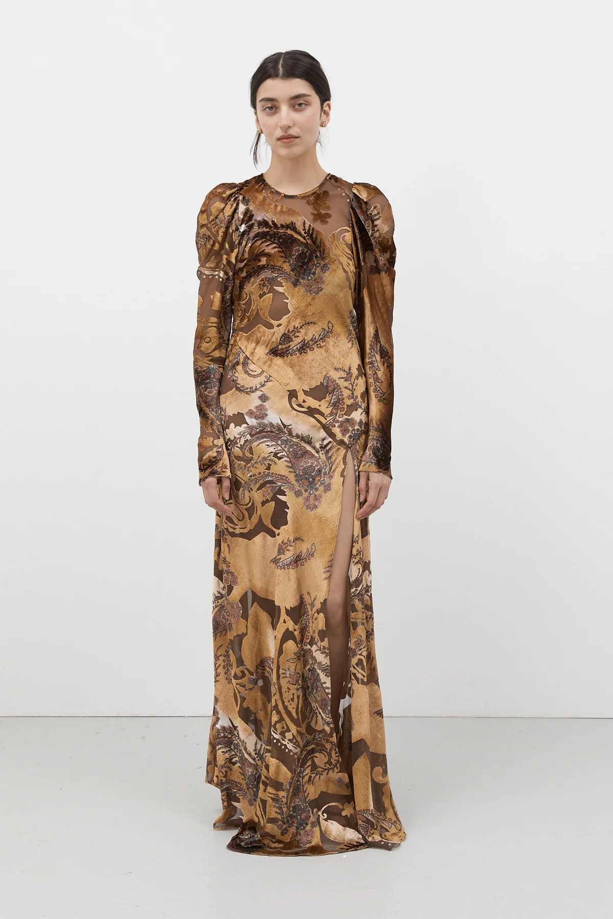 Secret Garden Velvet Gown - Image 6