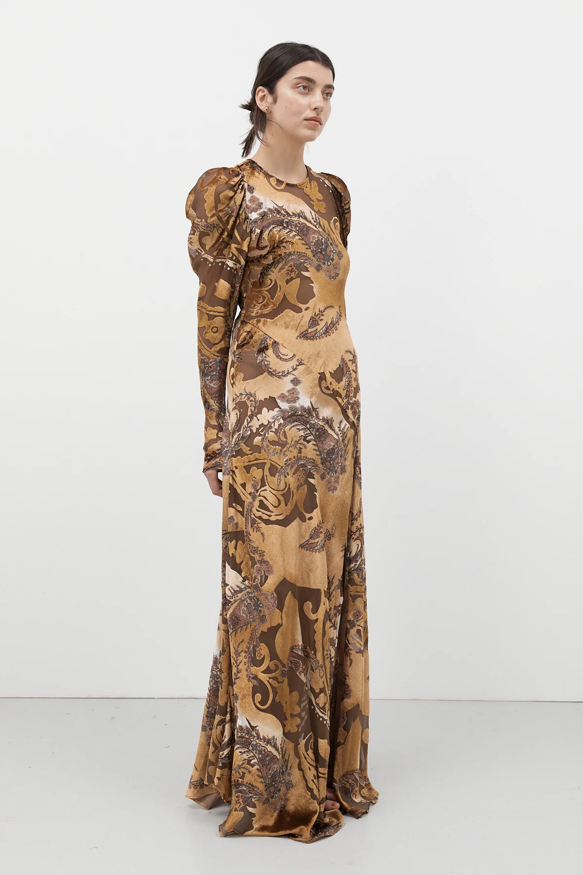 Secret Garden Velvet Gown - Image 7