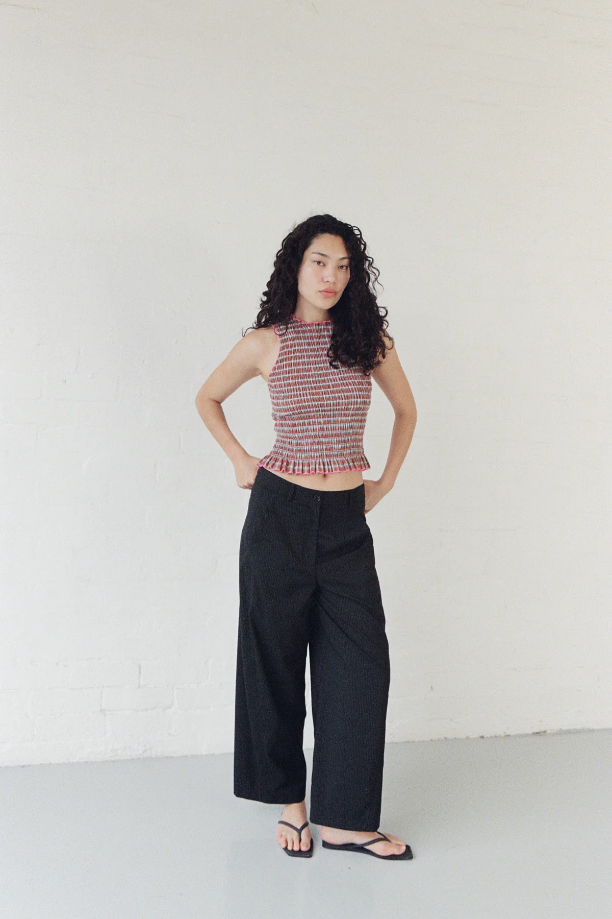 Sherbet Ruched Tank - Image 3