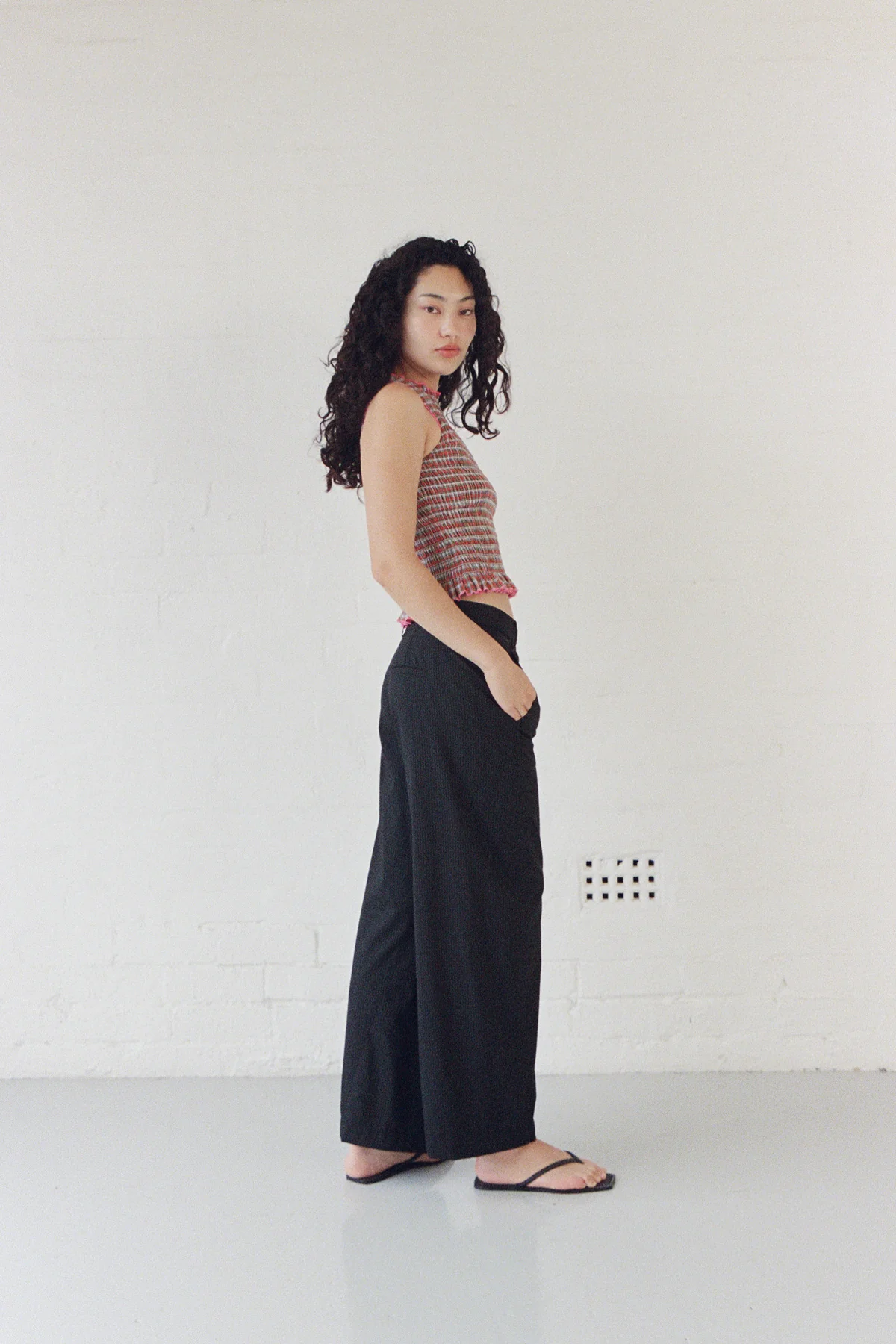 Sherbet Ruched Tank - Image 4