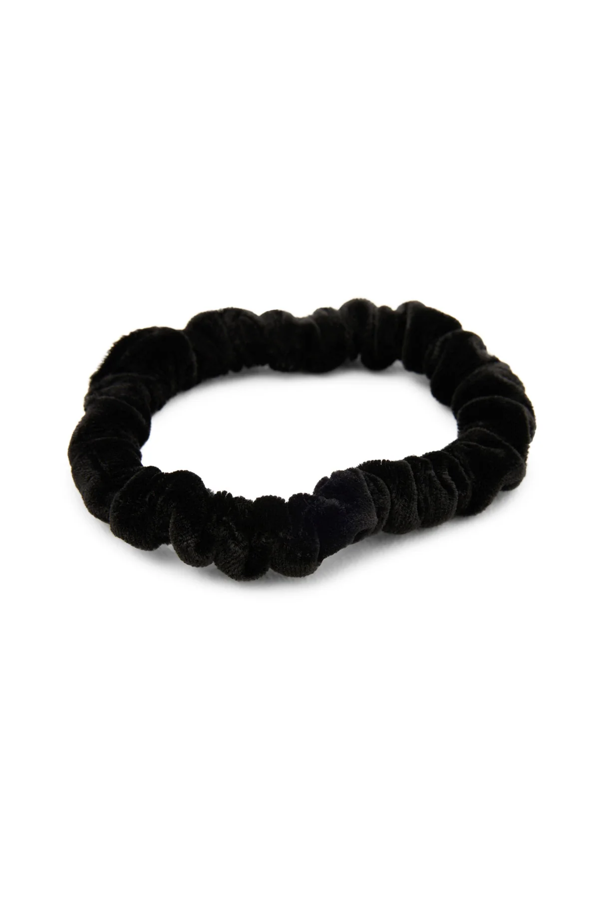 Silk Velvet Ruched Hair Ties - Image 4