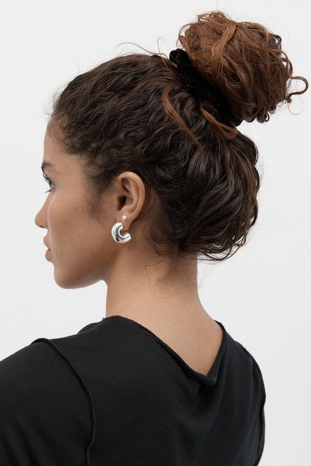 Silk Velvet Ruched Hair Ties - Image 6