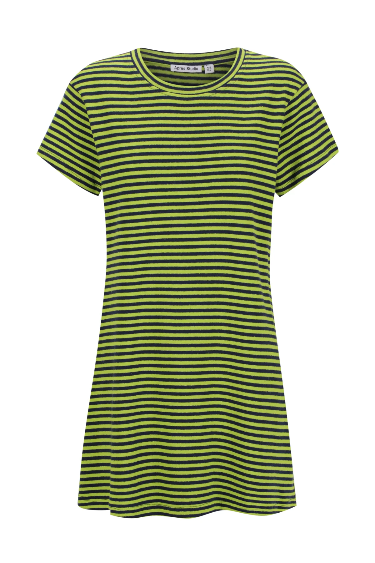 Slime Stripe Hemp Dress - Image 7