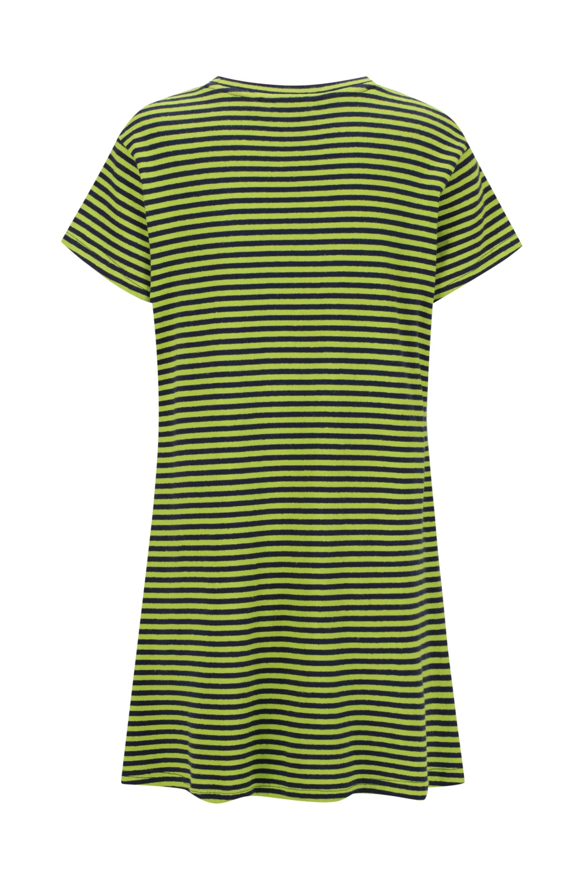 Slime Stripe Hemp Dress - Image 8